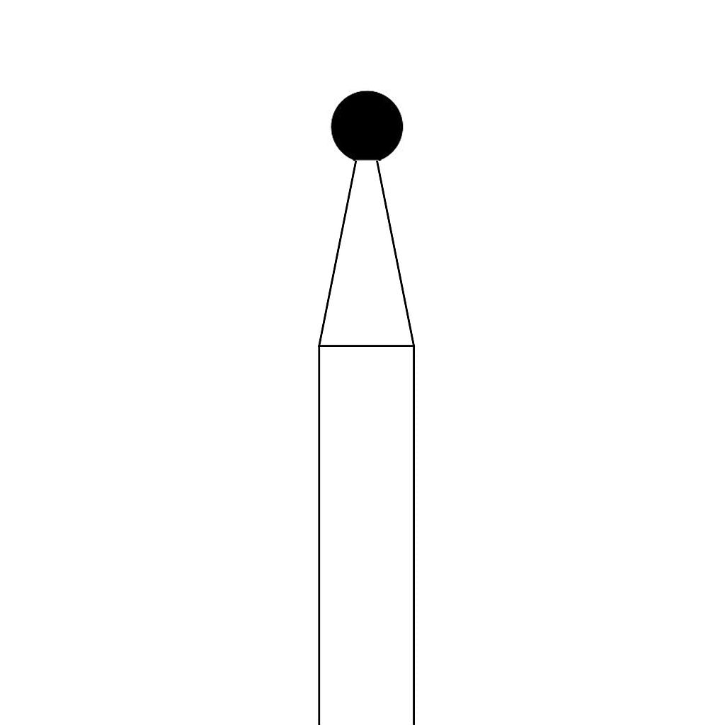 801HP/018 - Round Straight Handpiece 1/PK