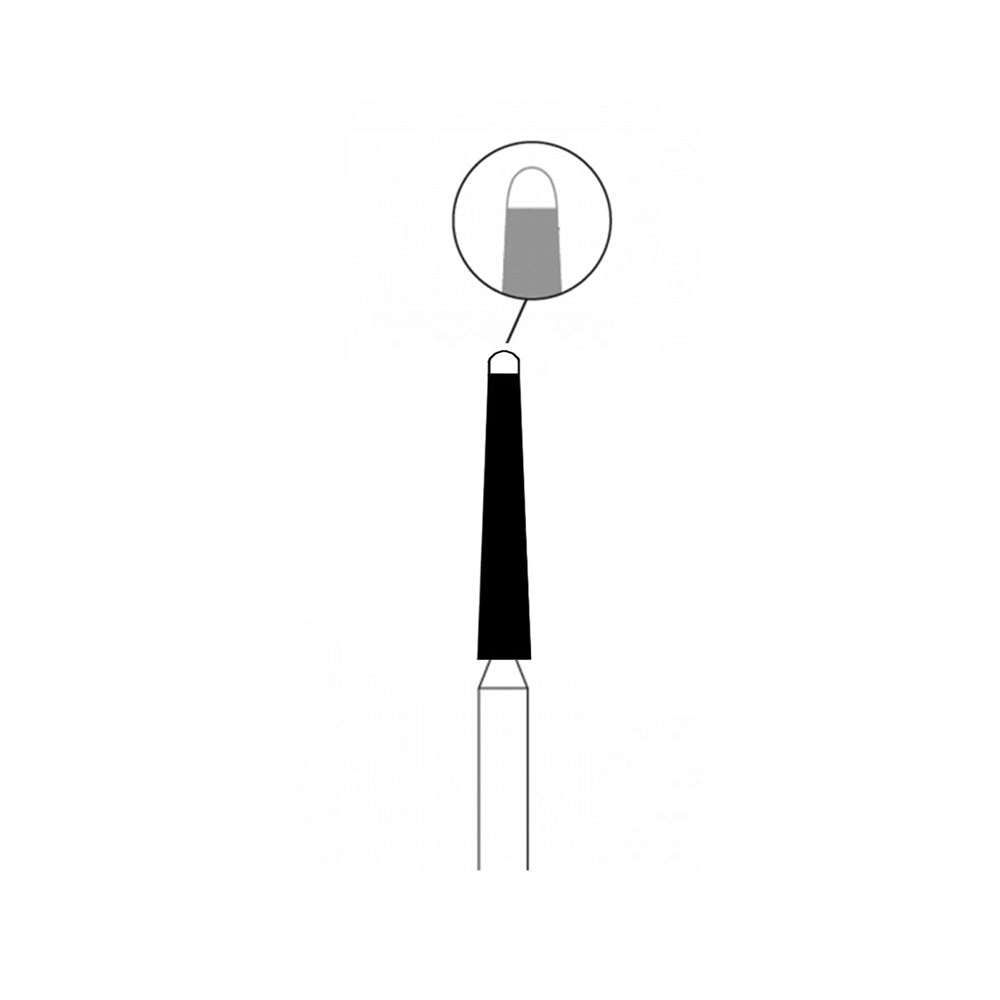 857/016 - Round Safe End Taper 5/PK