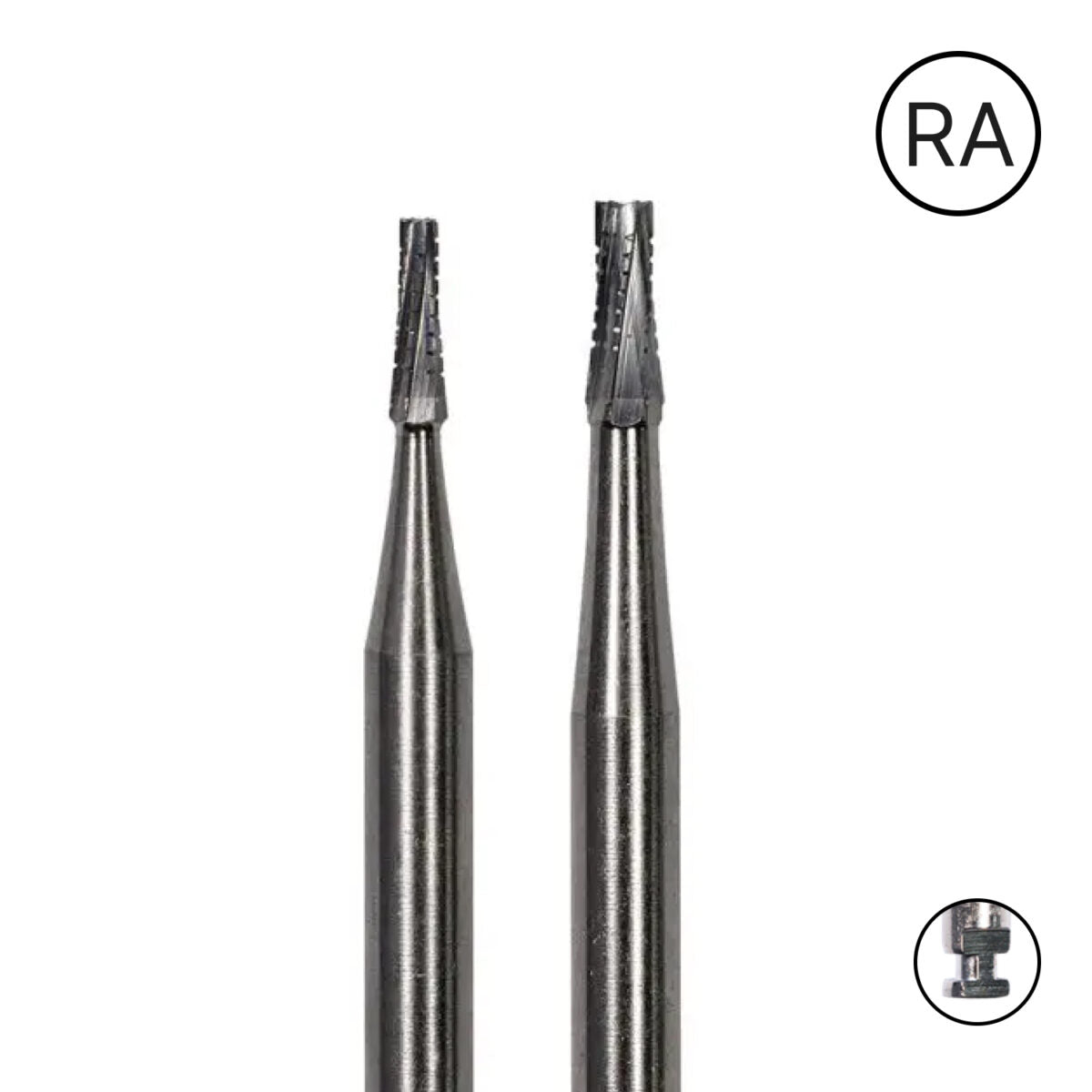 RA - Tapered Cross Cut (RA - Right Angle)