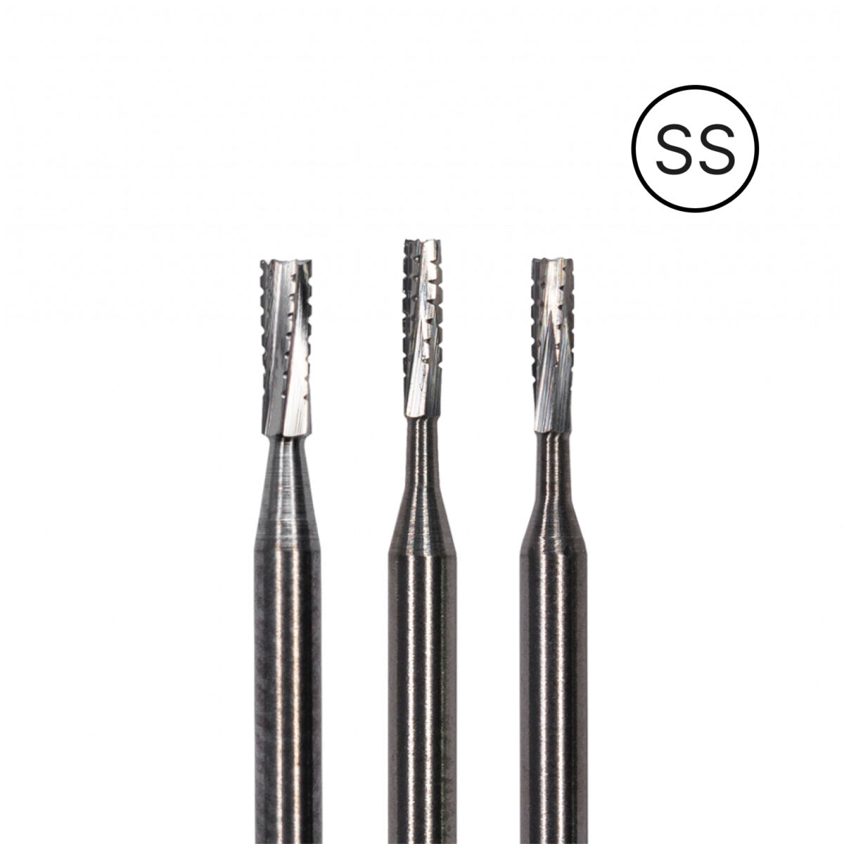 SS - Cylinder Cross Cut (SS - Short Shank)