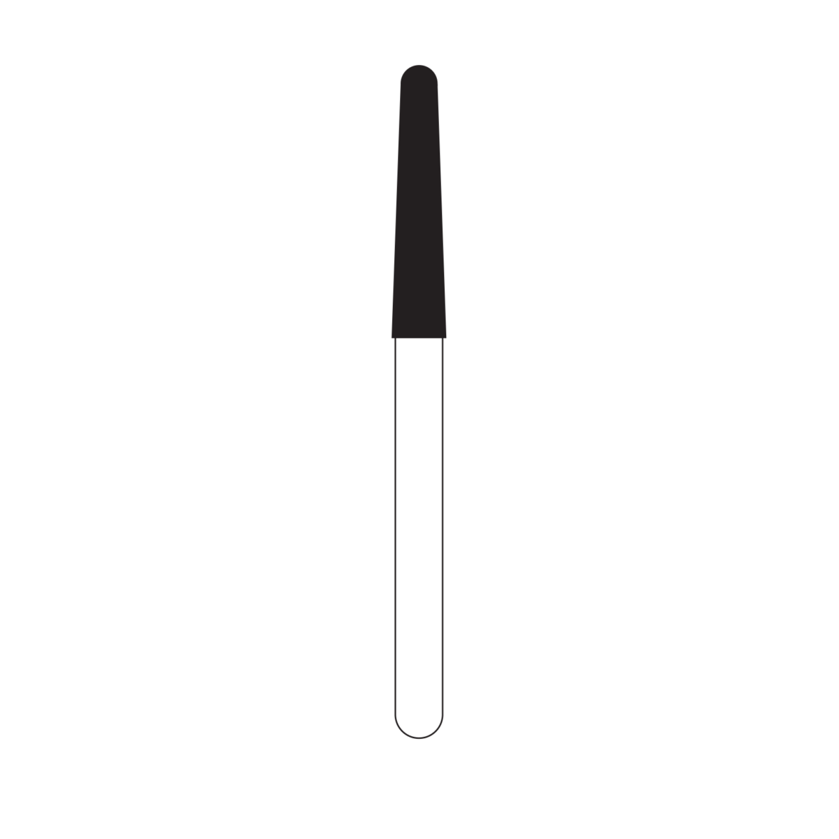 856/018 - Round End Taper 6/PK