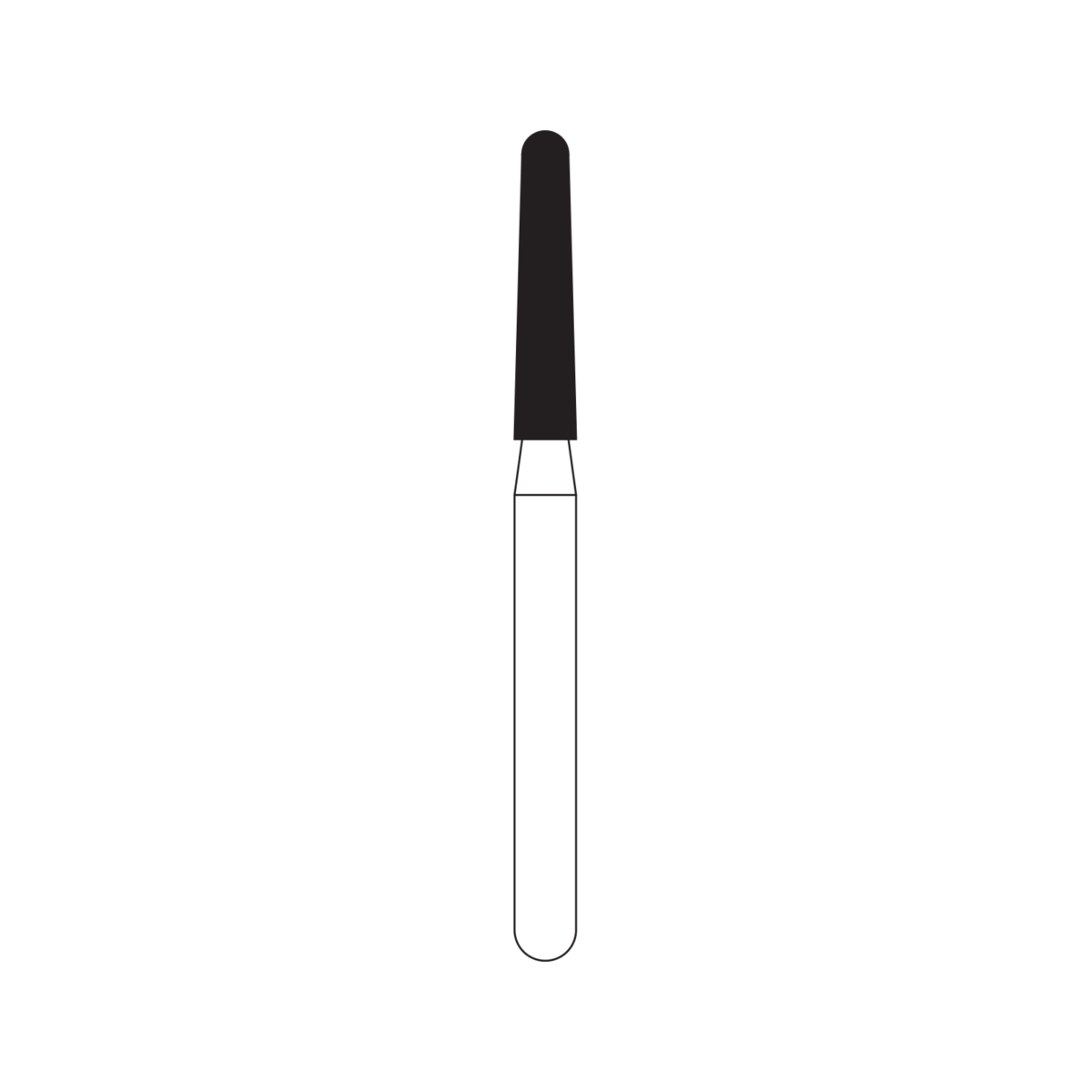 856L/016 - Long Round End Taper 6/PK