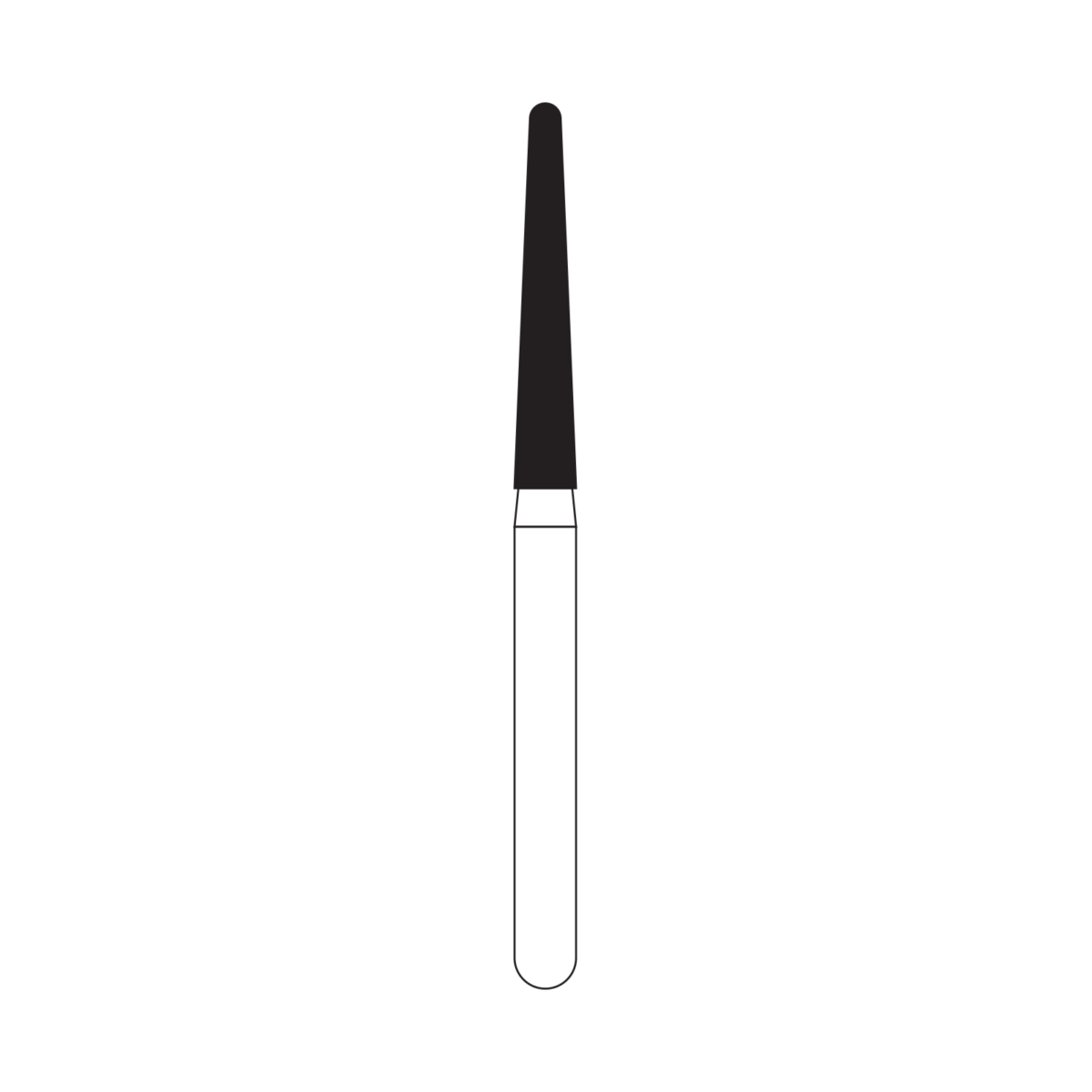 850/016 - Round End Taper 6/PK