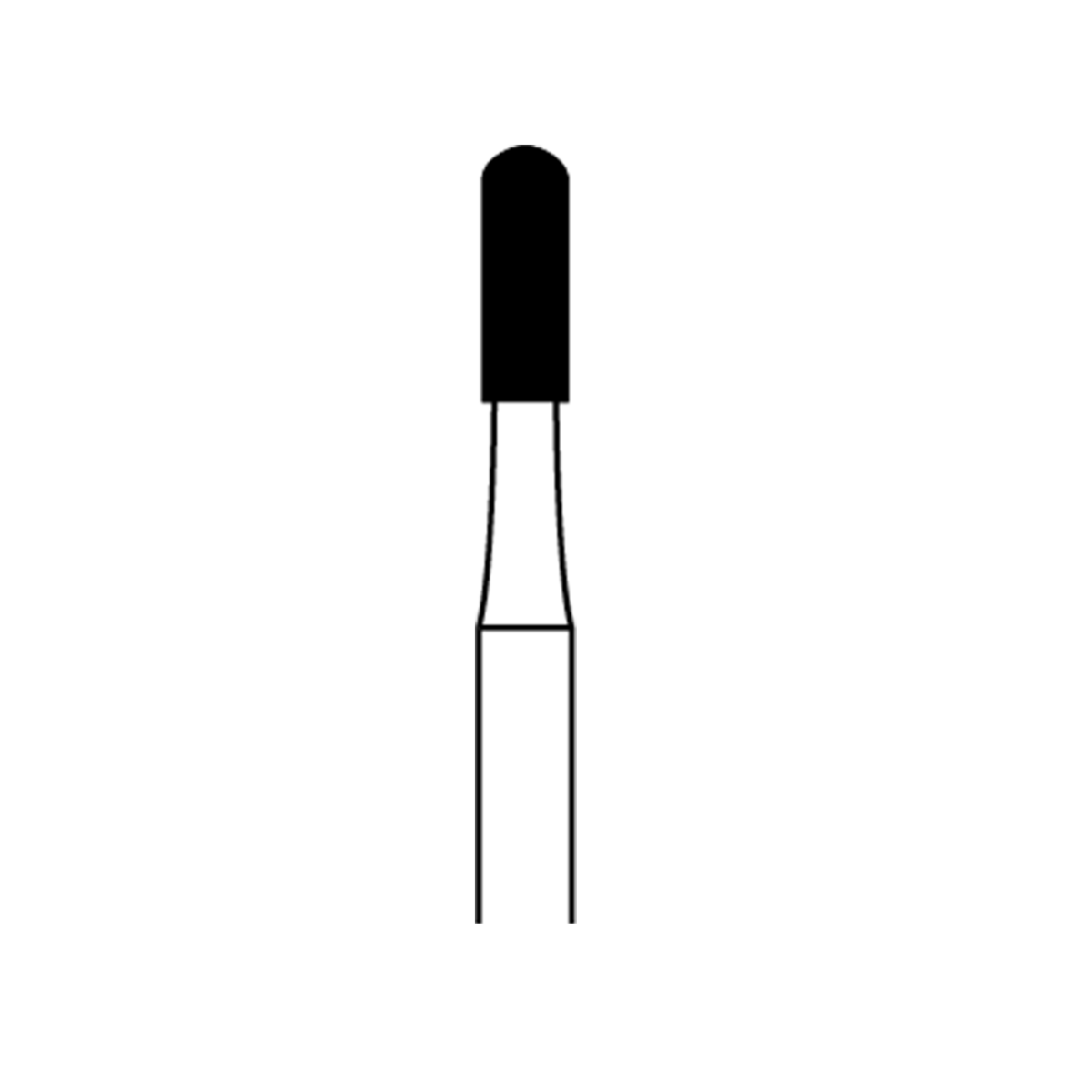 RA1558 - Cylinder Round End Right Angle 25/PK
