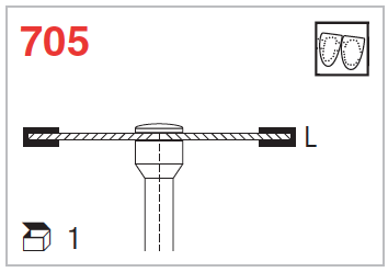 705-SuperFlex Double Sided