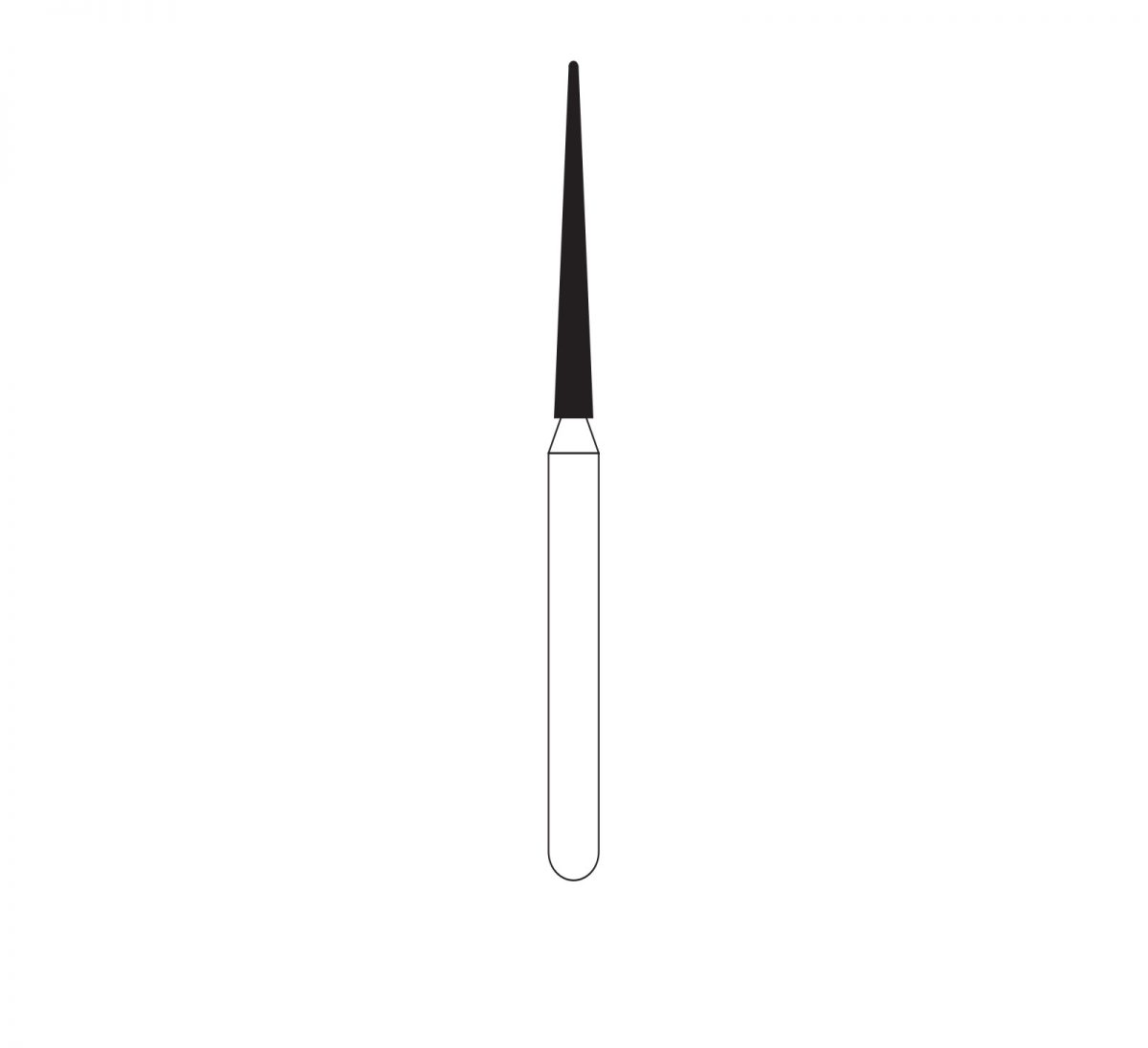 850L/012 - Long Round End Taper 6/PK