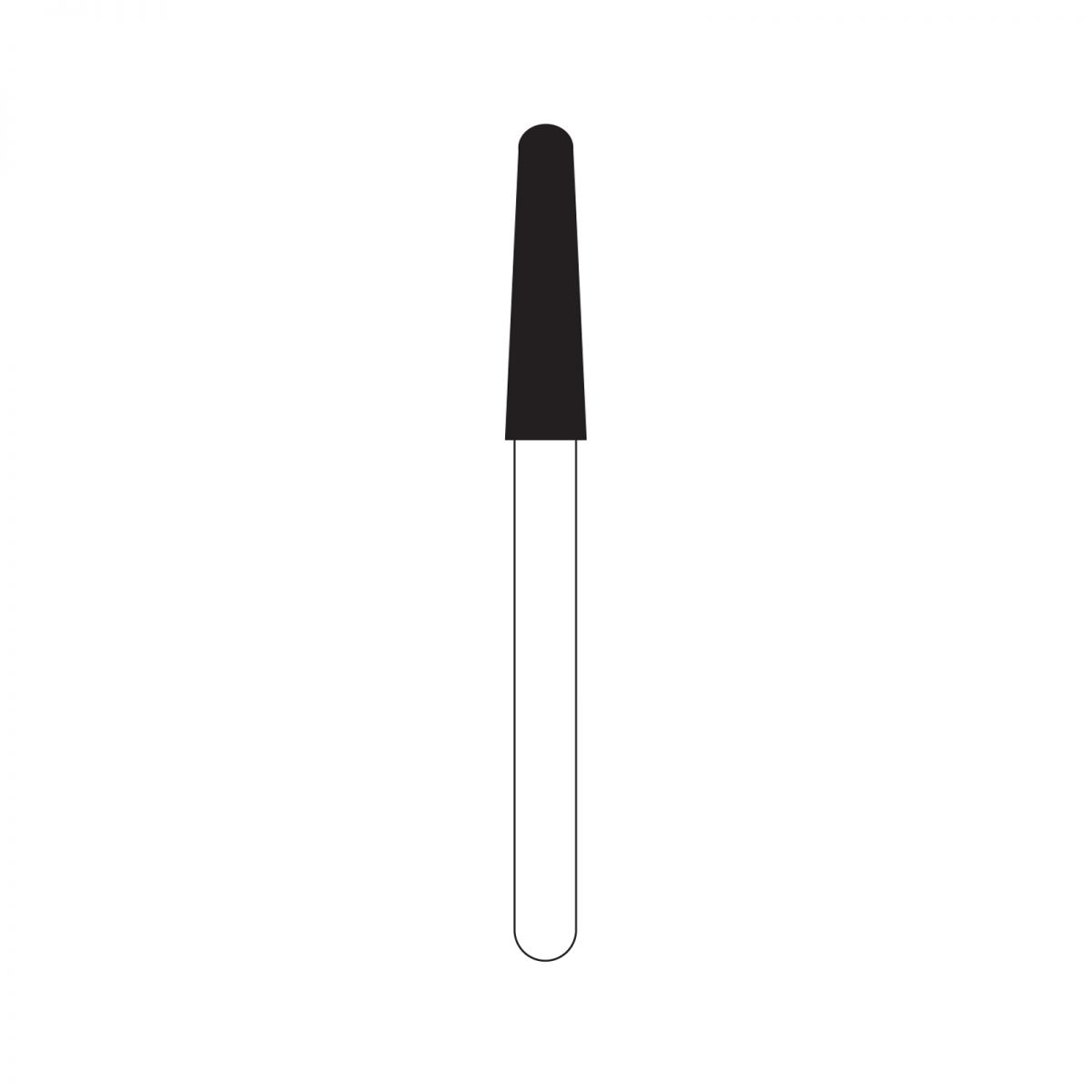 856L/020 - Round End Taper 6/PK