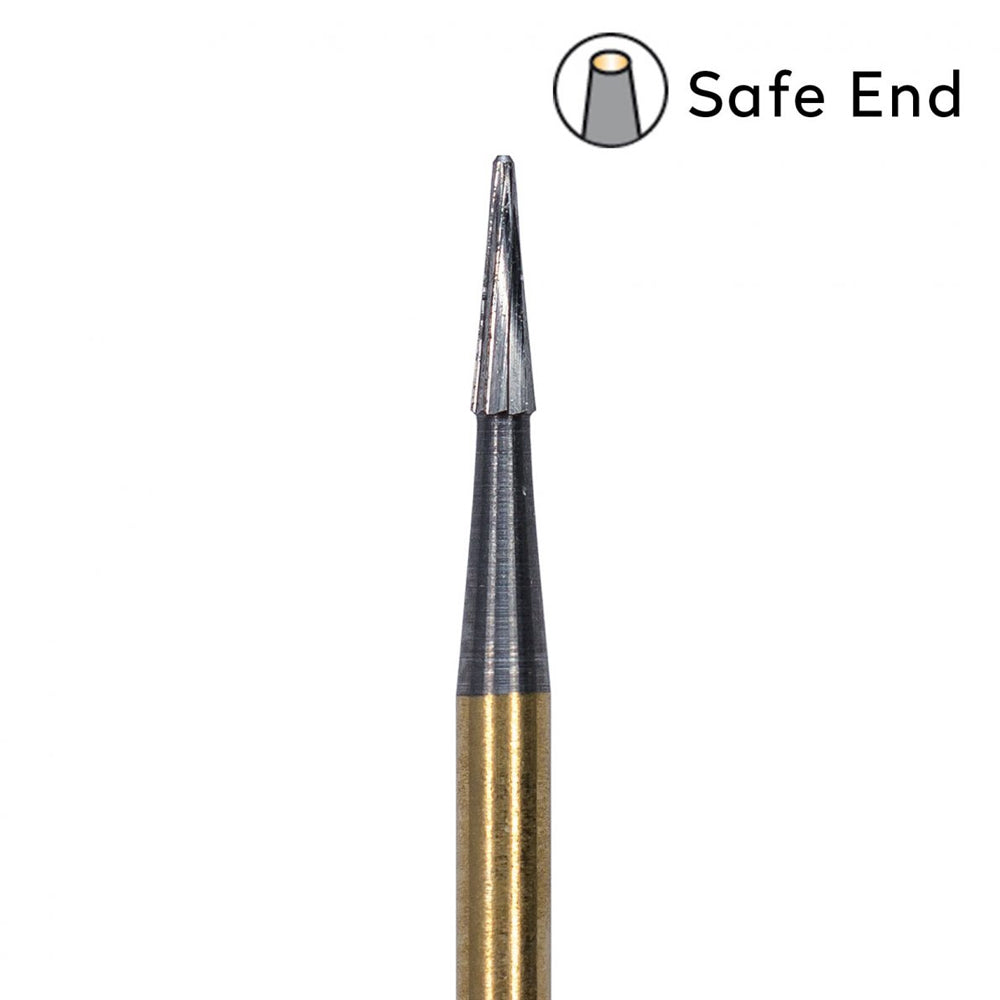 CT4 - 10 Flutes Safe End Esthetic T&F 5/PK