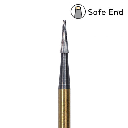 CT4 - 10 Flutes Safe End Esthetic T&F 5/PK