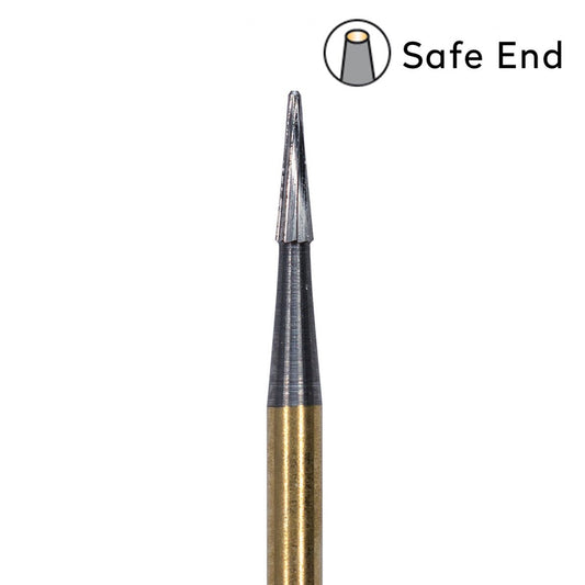 CT4 - 10 Flutes Safe End Esthetic T&F 5/PK