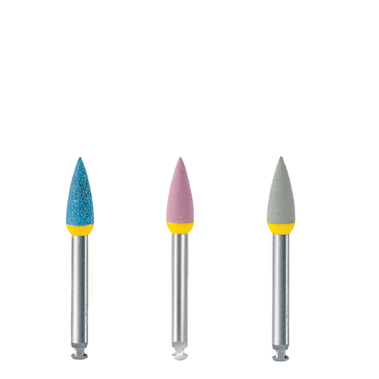 W16-Diapol RA Flame 3-Step Porcelain Diamond Polishers