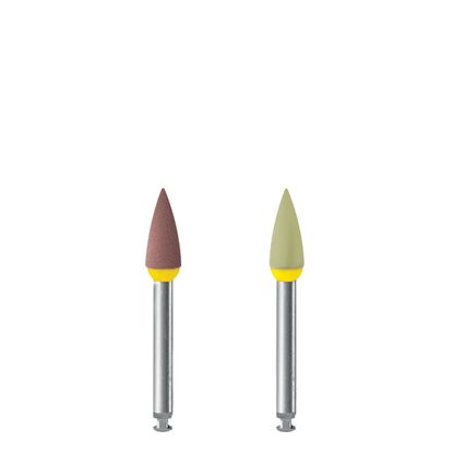 W16- Diapro RA Flame 2-Step Lithium Disilicate, E-MAX Diamond Polisher