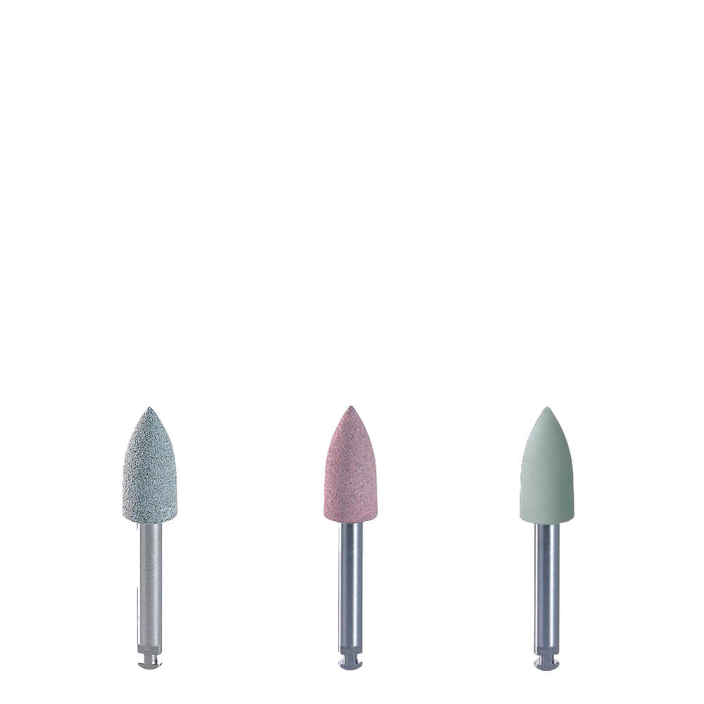 W2B- EcoCeram HP Flame Silicone Porcelain Polishers