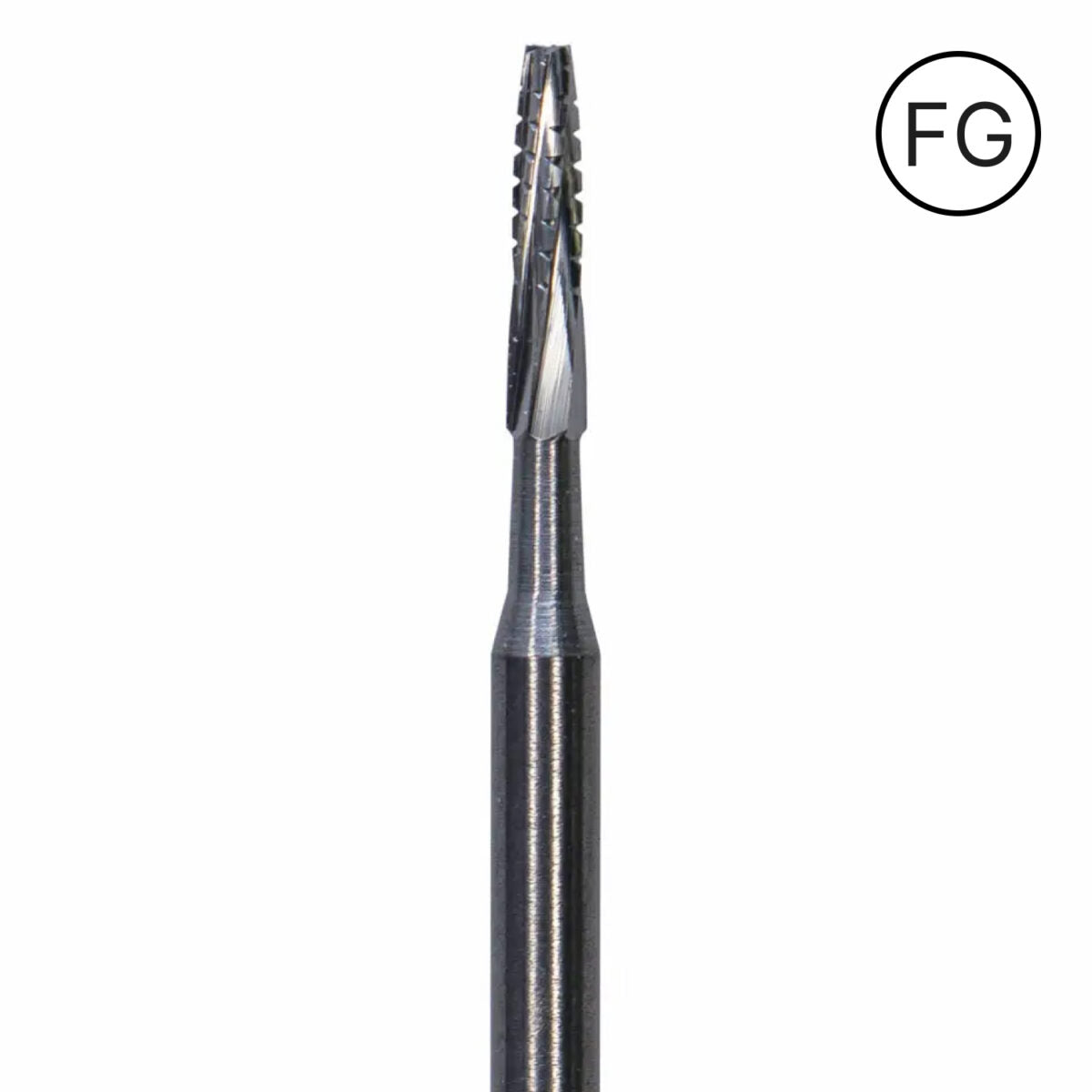 FG701L - Tapered Fissure Long Friction Grip 25/PK