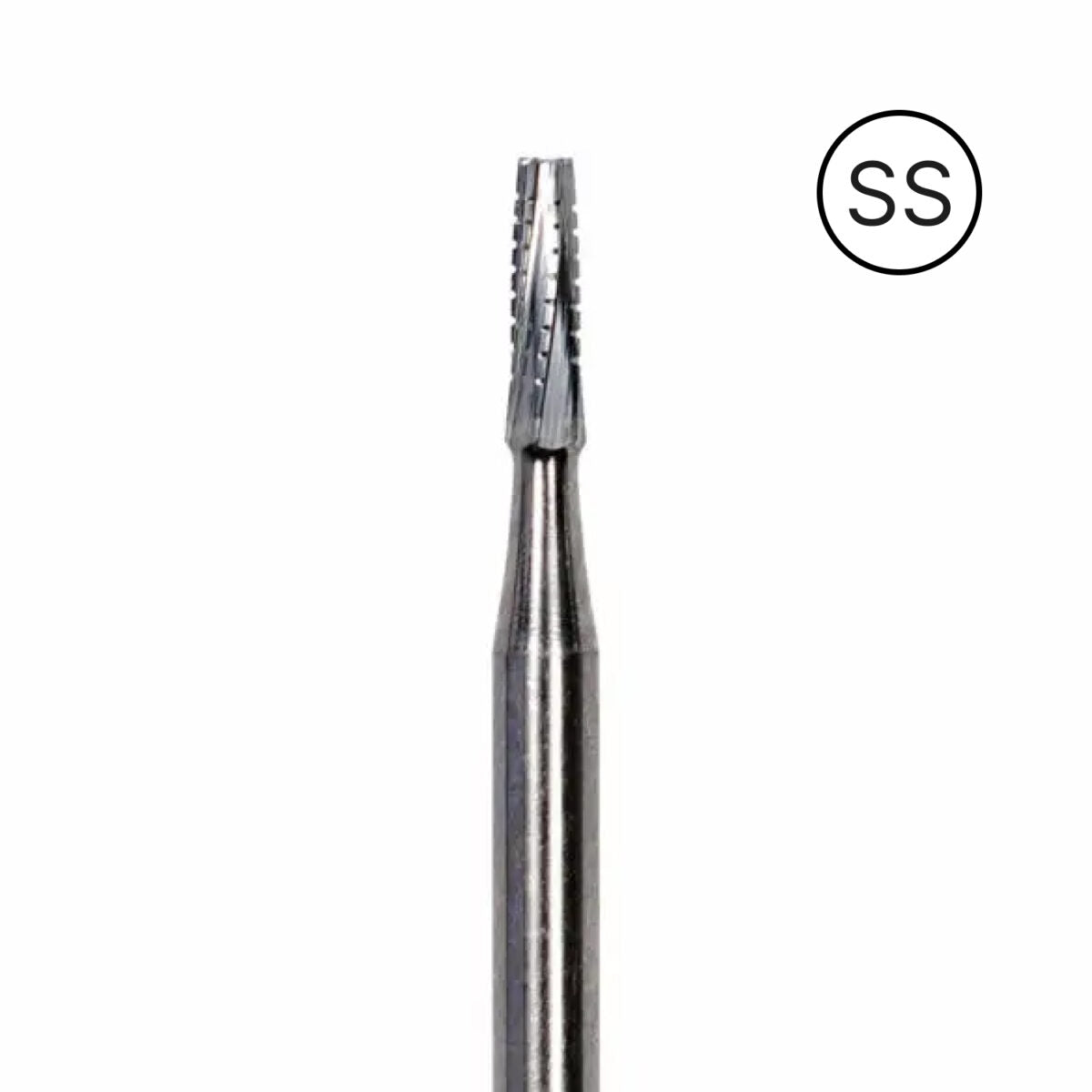SS701 -Tapered Fissure Short Shank Friction Grip 25/PK