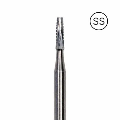 SS701 -Tapered Fissure Short Shank Friction Grip 25/PK