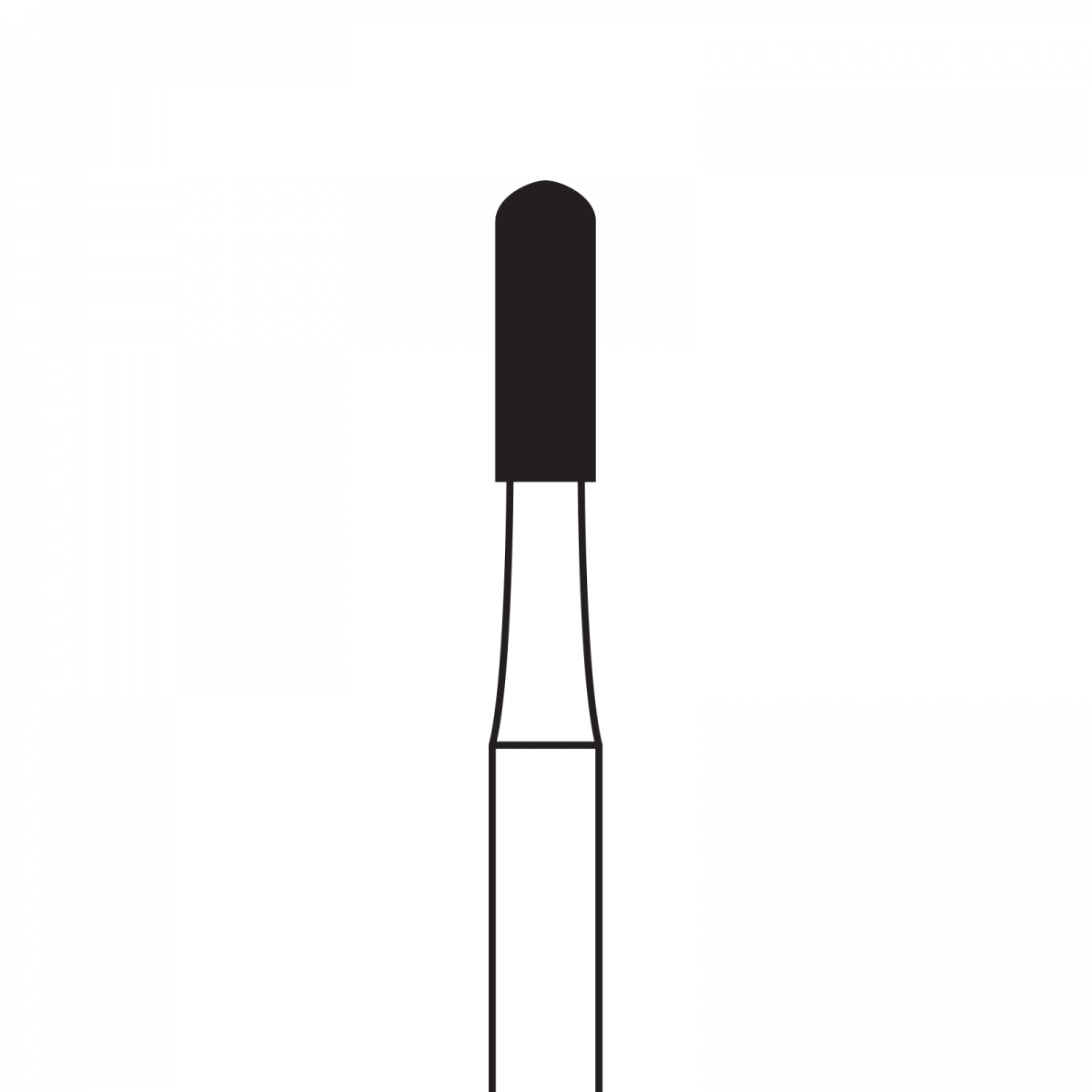 HP1558 - Cylinder Round End Handpiece 10/PK