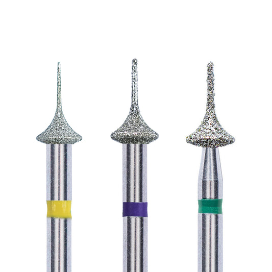 Slenderization Anterior Reduction Diamond Burs - IPRI 0.30-0.50mm 2/PK