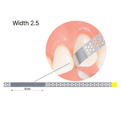 Serrated and Perforated 2.50mm