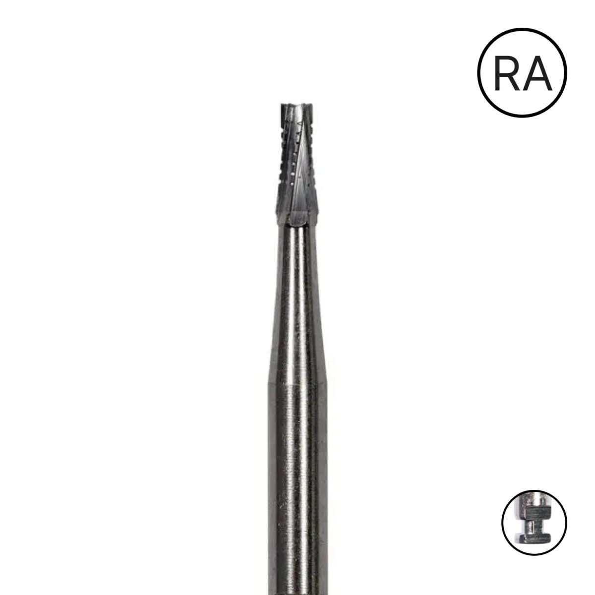RA702 - Tapered Fissure Right Angle 25/PK