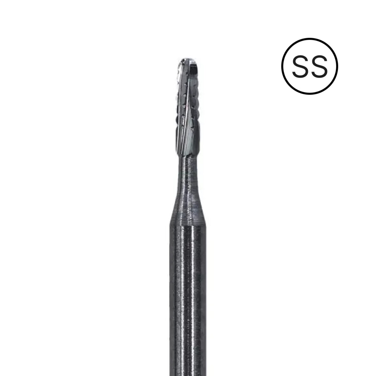 SS1557 - Cylinder Round End Short Shank Friction Grip 25/PK