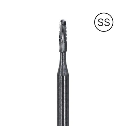 SS1557 - Cylinder Round End Short Shank Friction Grip 25/PK