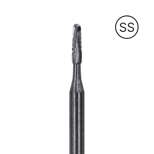SS1557 - Cylinder Round End Short Shank Friction Grip 25/PK