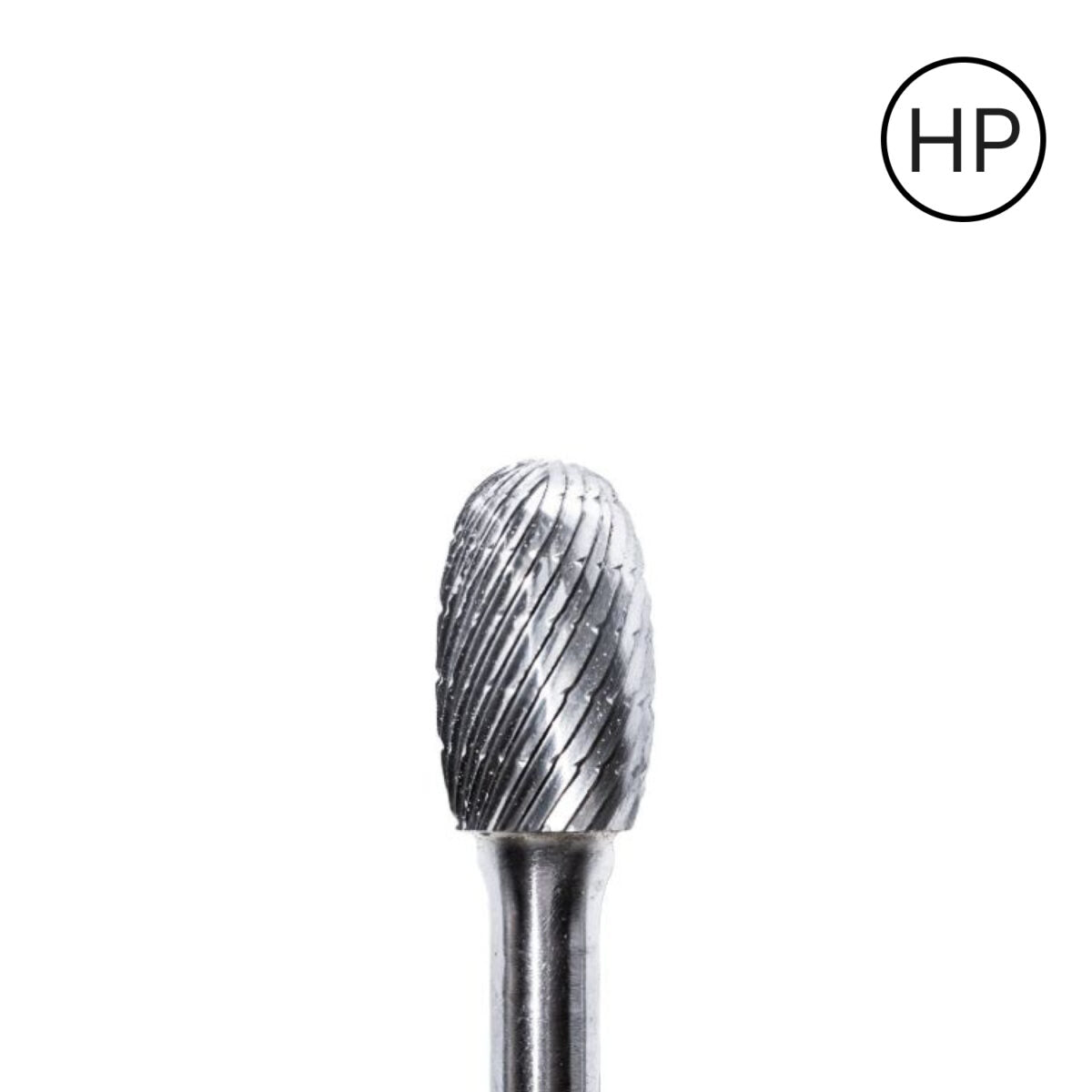 D 1/2 - Egg Lathe Carbide Bur 1/PK