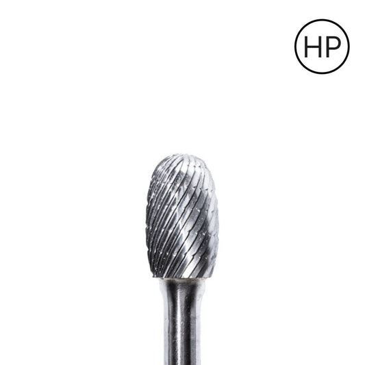 D 1/2 - Egg Lathe Carbide Bur 1/PK