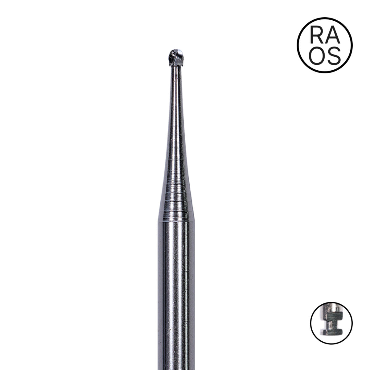 RAOS2 - Round Right Angle Surgical Length 25/PK