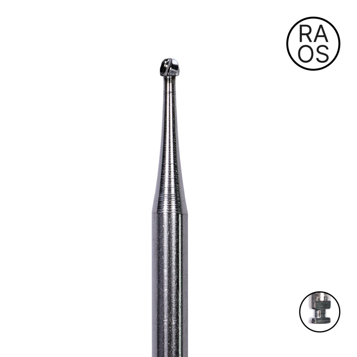RAOS4 - Round Right Angle Surgical Length 25/PK