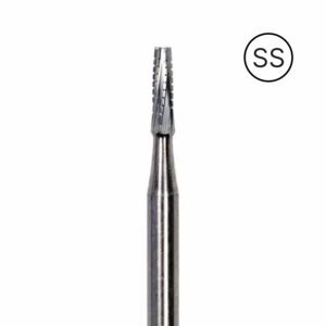 SS701 -Tapered Fissure Short Shank Friction Grip 25/PK