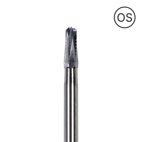 OS1702 - Round End Tapered Fissure FG Surgical Length 10/PK