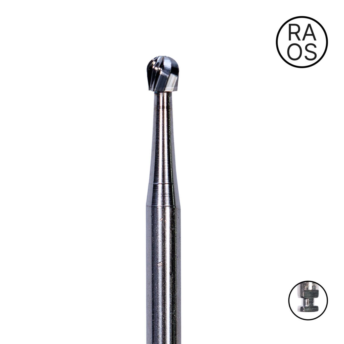 RAOS8 - Round Right Angle Surgical Length 25/PK