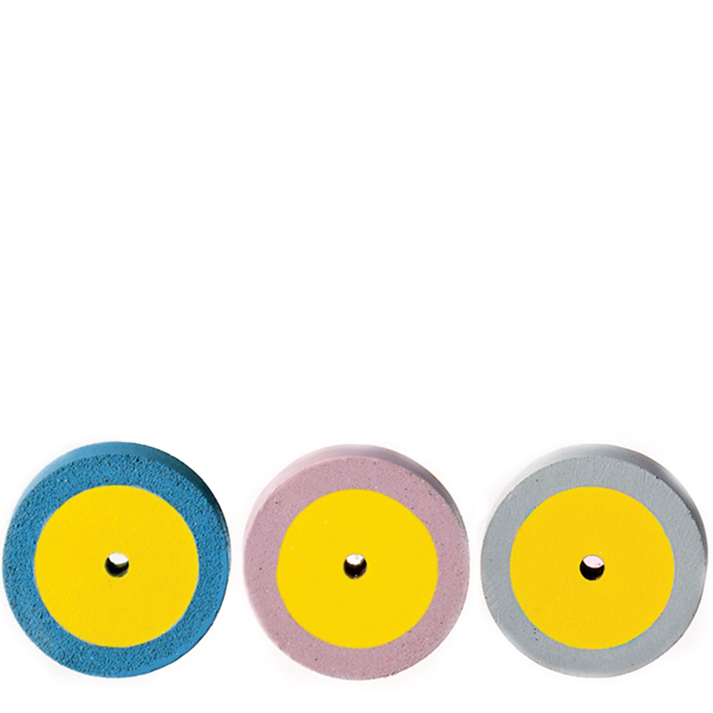 R17-Diapol HP 3-Step Wheel Porcelain Diamond Polishers