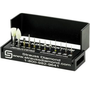 12 Pezzi Di Frese Per Lucidatura Dentale Bianche Pietre A Forma - Foto 8