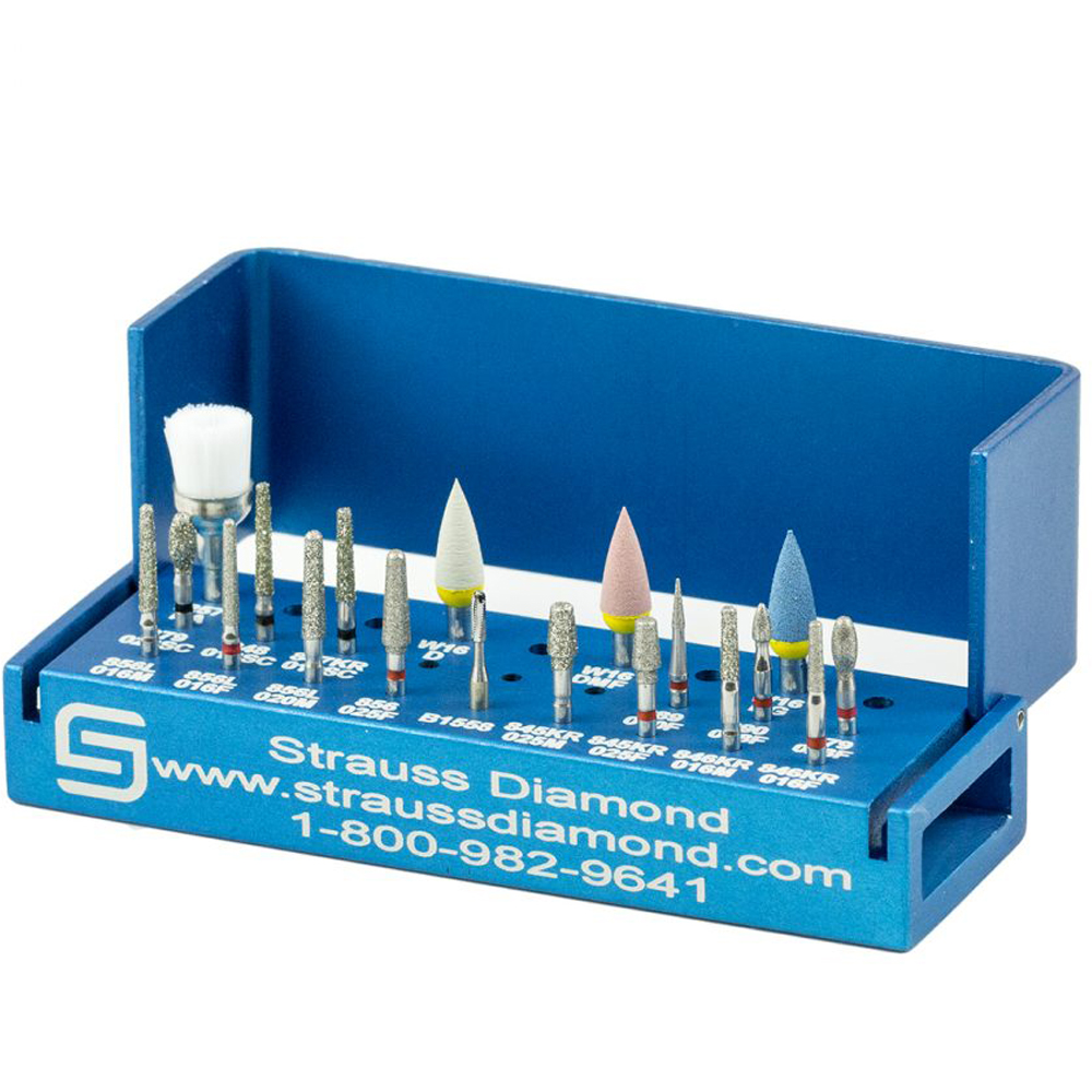 PDS7562 - CAD/CAM Prep Kit - Strauss Diamond