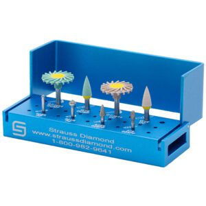 OCLZKIT1- OccluZinator Pro® Zirconia Adjuster/Sculptor Bur kit